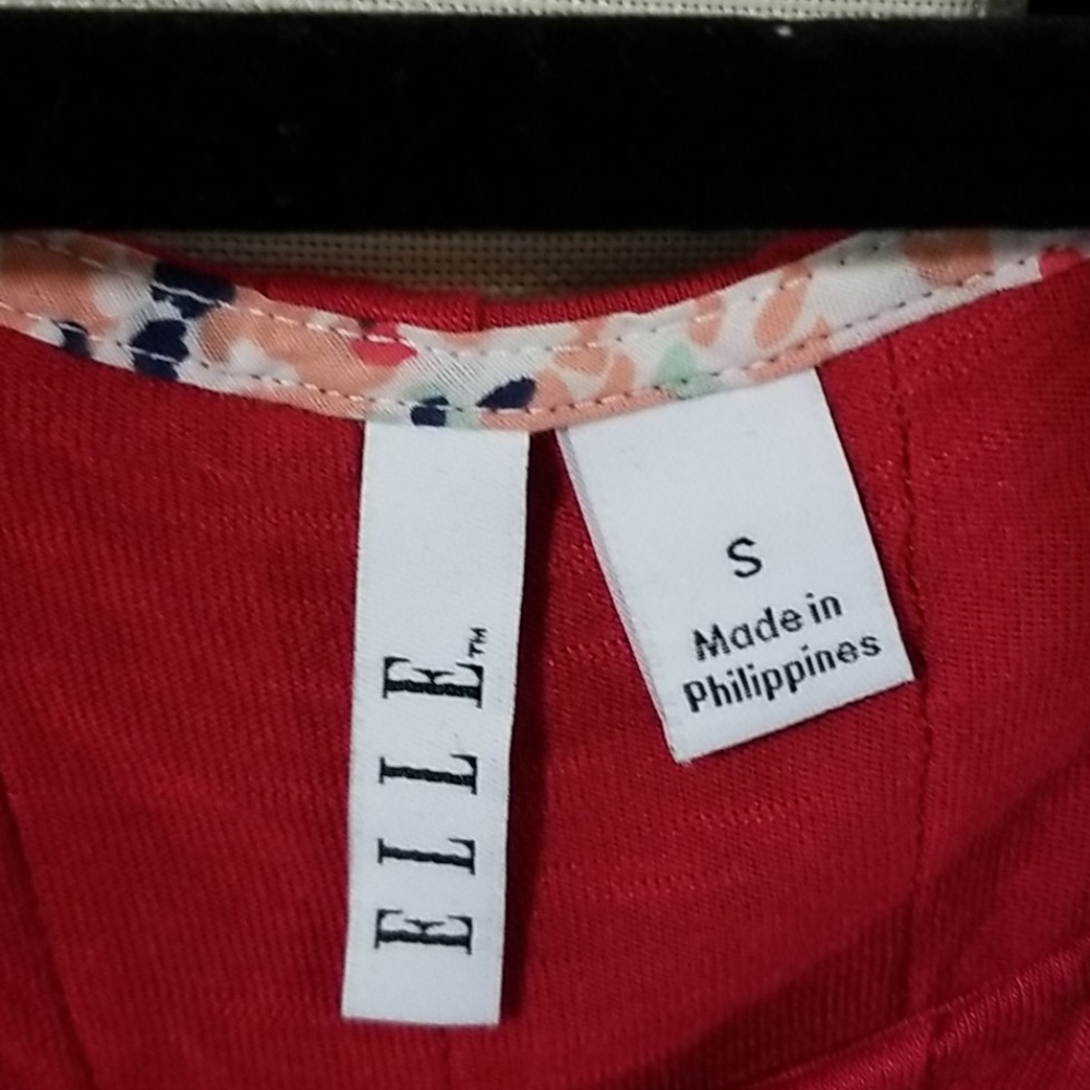 Elle Tank Top Red - Picture 4 of 7